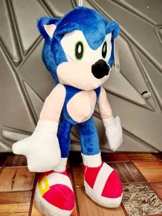 --Nowe Maskotka pluszak - niebieski Sonic - zabawki