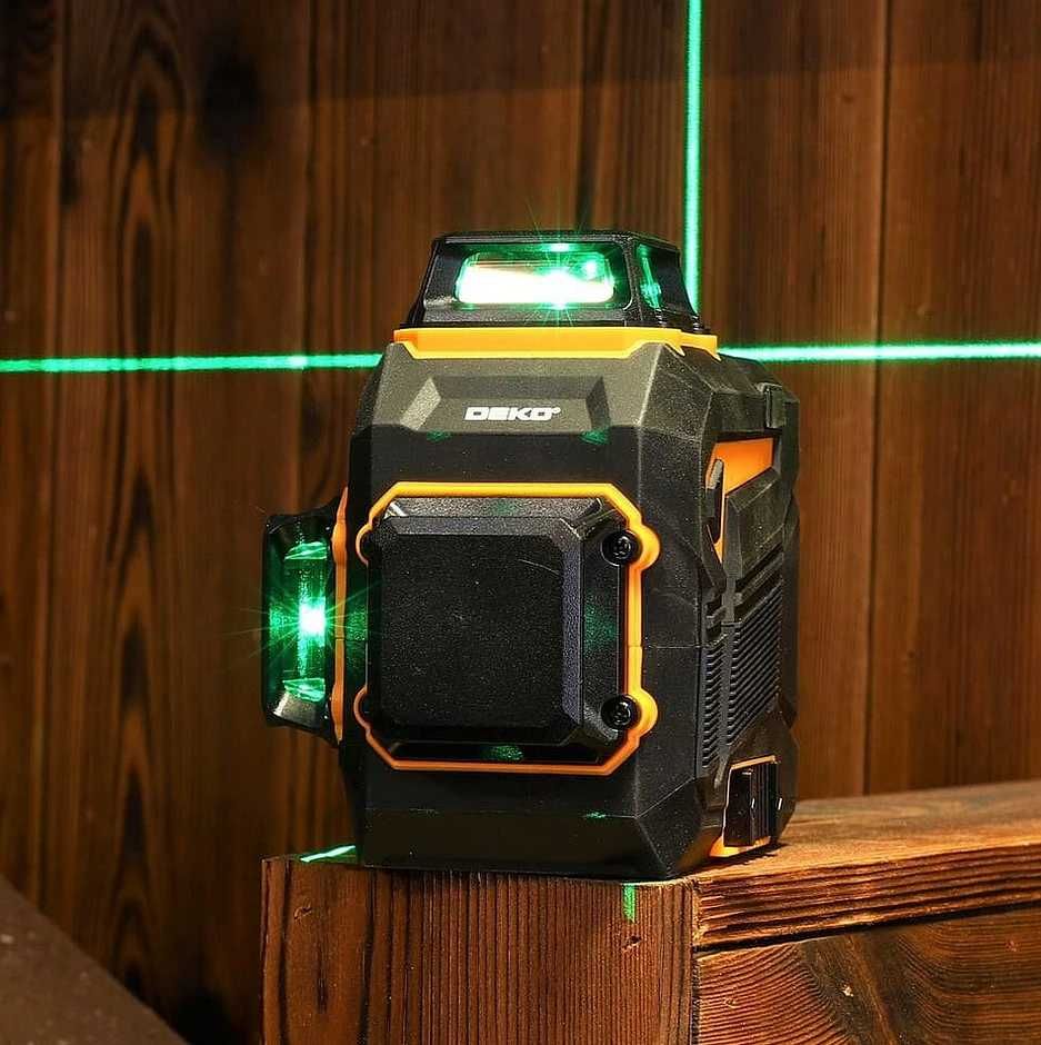 Poziomica laserowa DEKO 12 linii PRO – precyzja i jakość