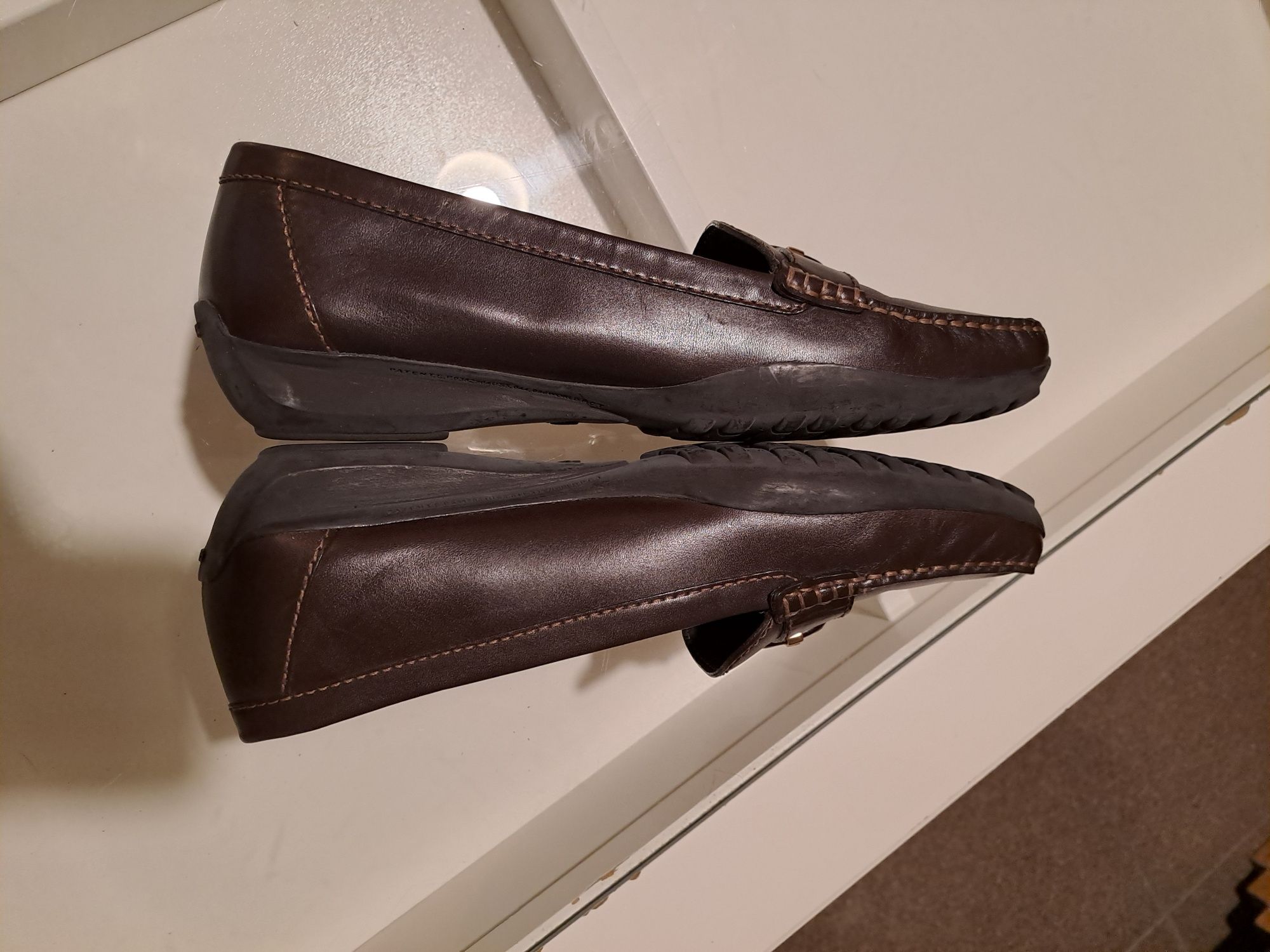 Sapatos senhora castanhos Geox 41