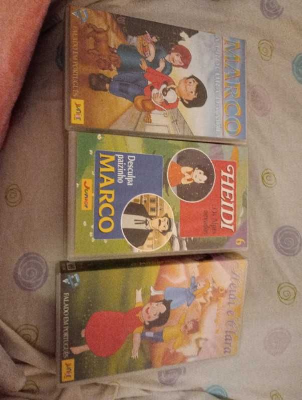 Lote cassetes / vhs