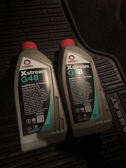 Антифриз Comma Xstream G48 синьо-зелений 1 л