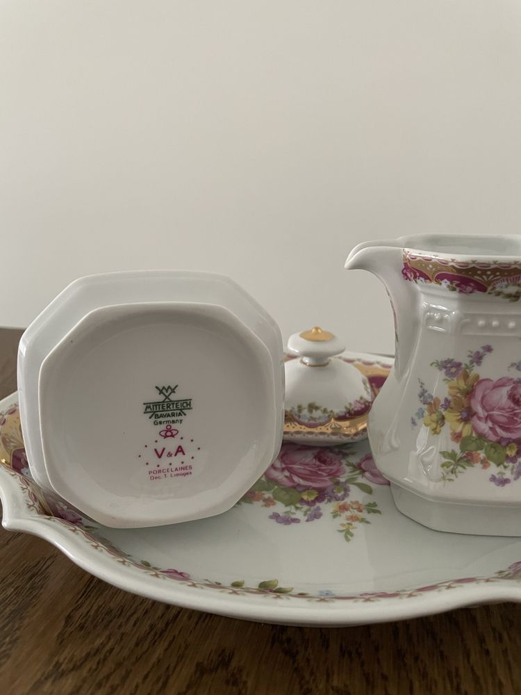 Victoria & Albert porcelaines conjunto cha