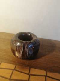 Ozdobny ceramiczny świecznik