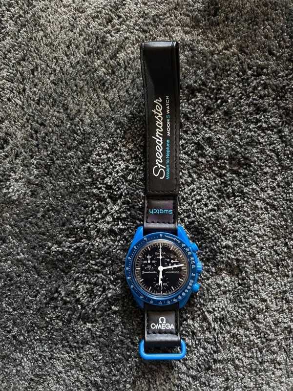Omega x Swatch SO33N100 Neptune Nowość dla Fanów