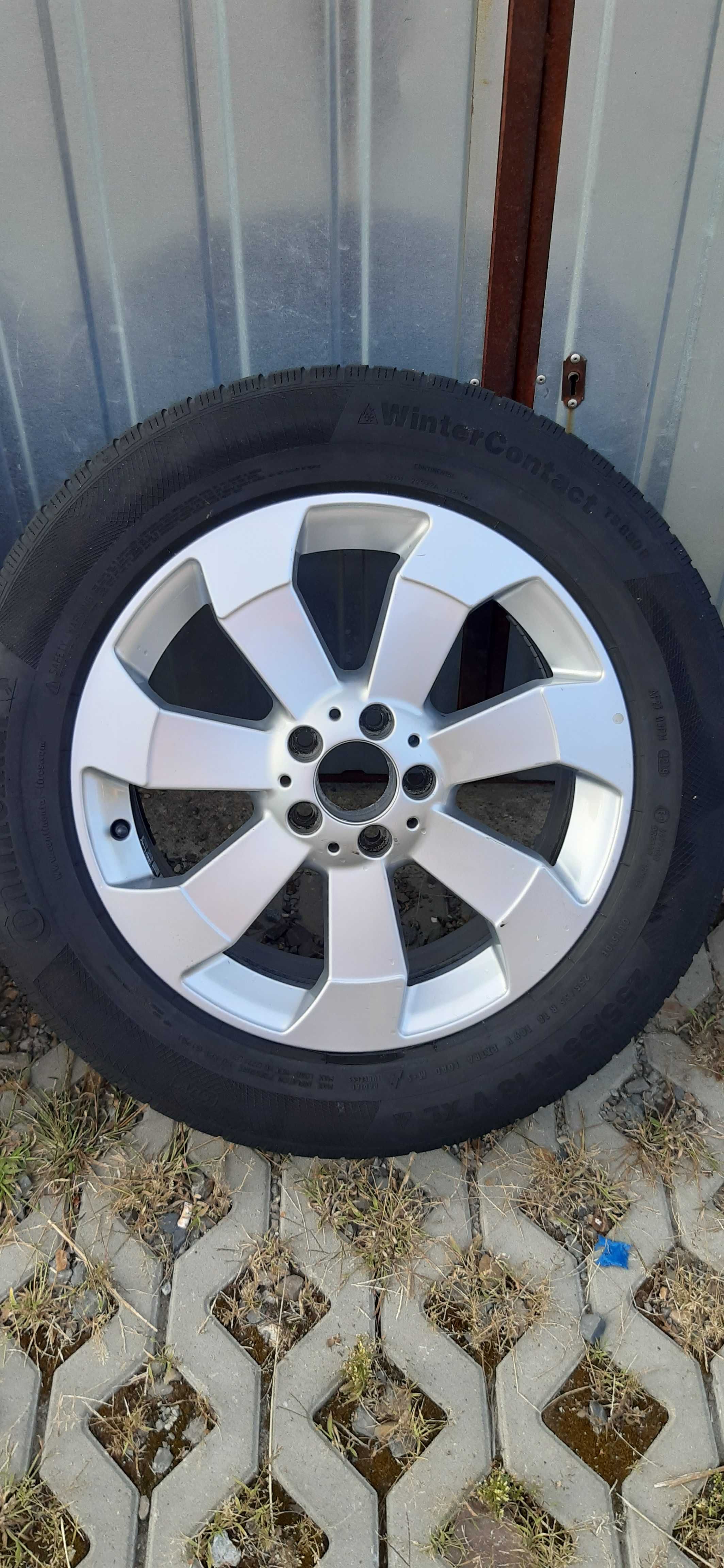Felgi/kola BORBET 18" 4szt, 5x112 , opona 255/55R18 zima