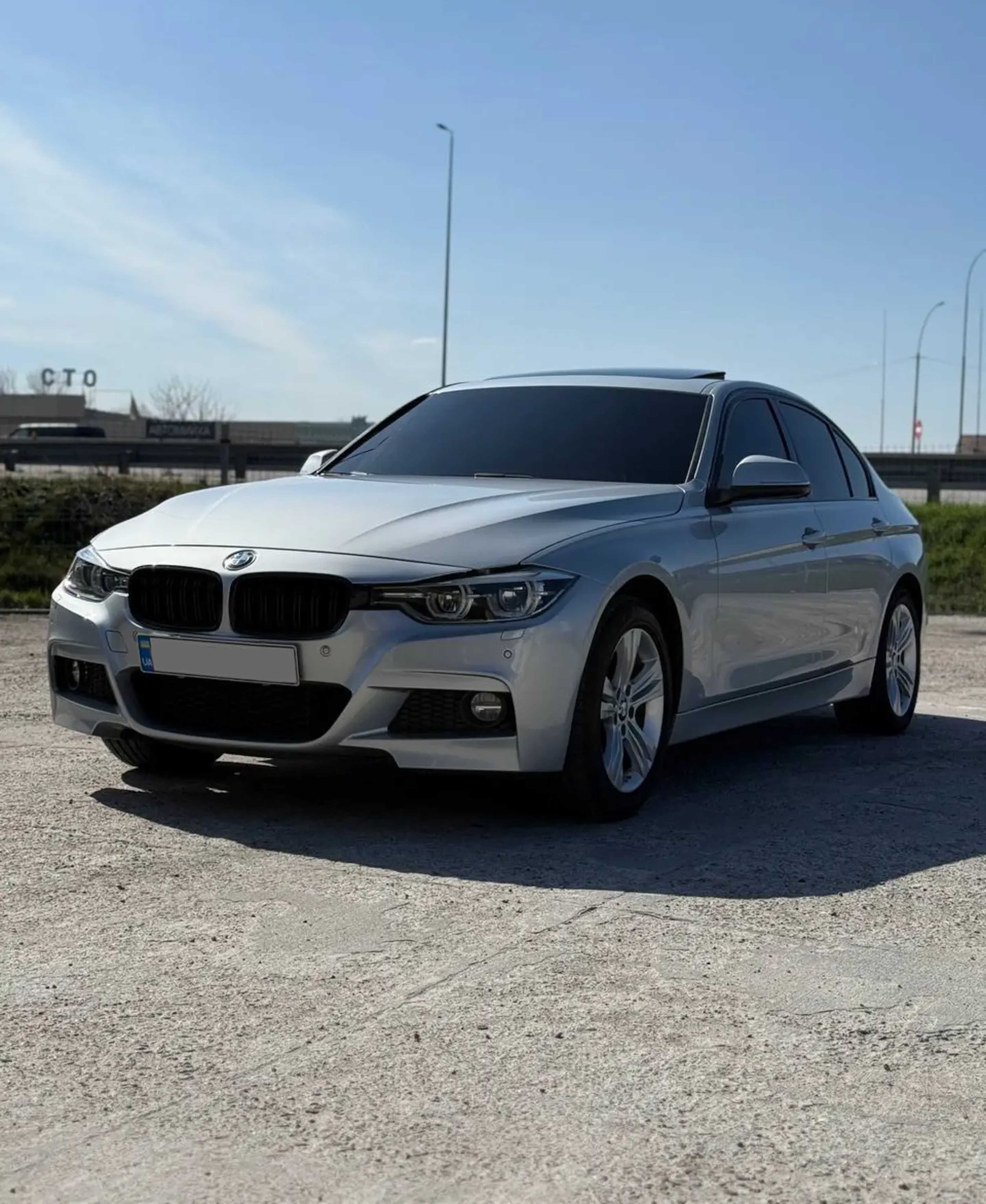 бампер bmw f30 m paket Передний БАМПЕР Ф30 м пакет