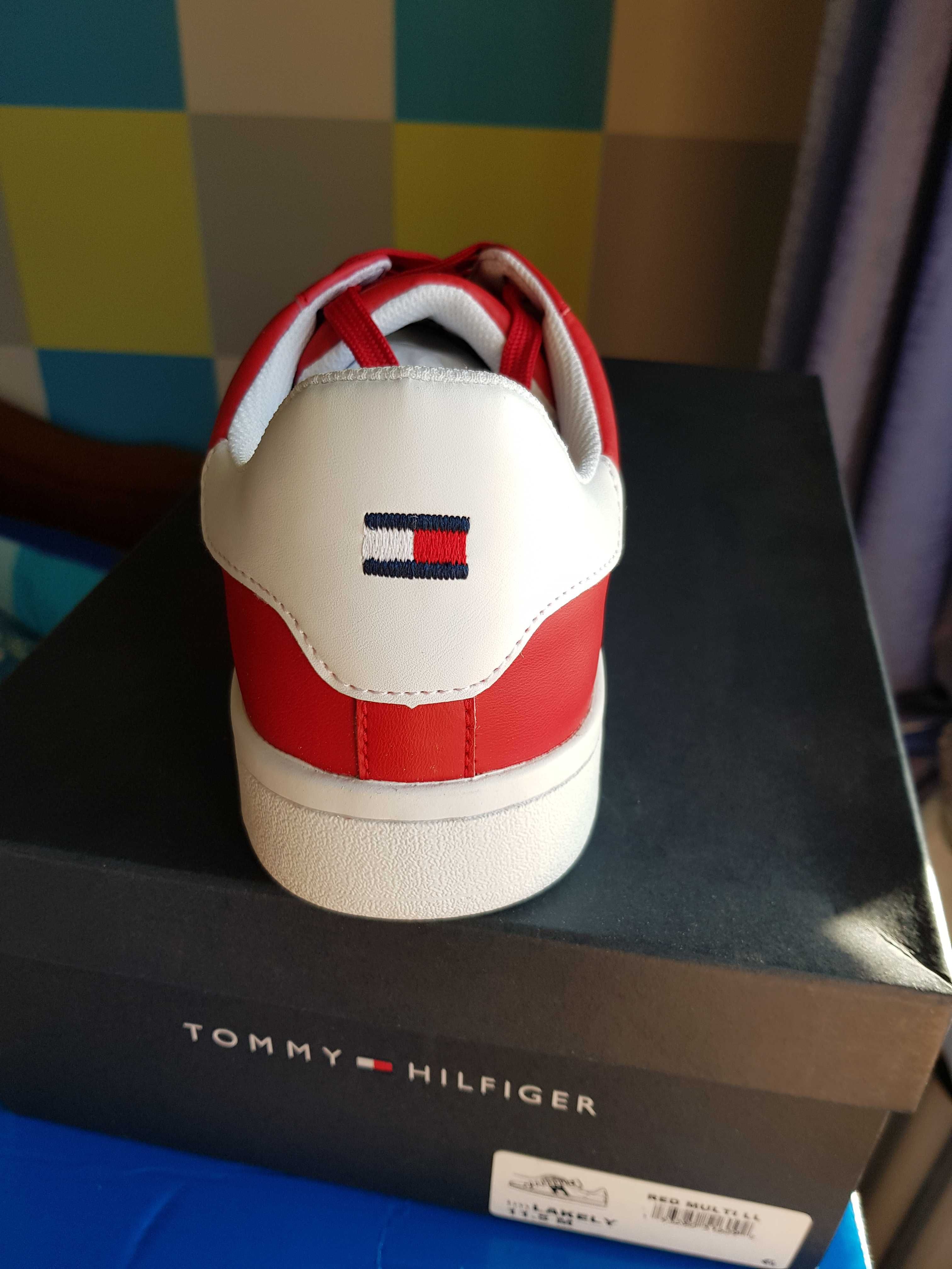 Tommy Hilfiger Оригинал Новые Кожаные Кроссовки Кеды 42