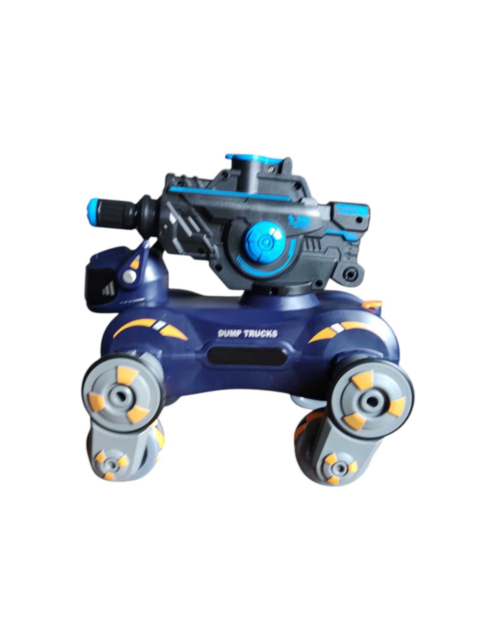 Robot zdalnie sterowany– strzelający wodą, LED, muzyka, 360° obrotów