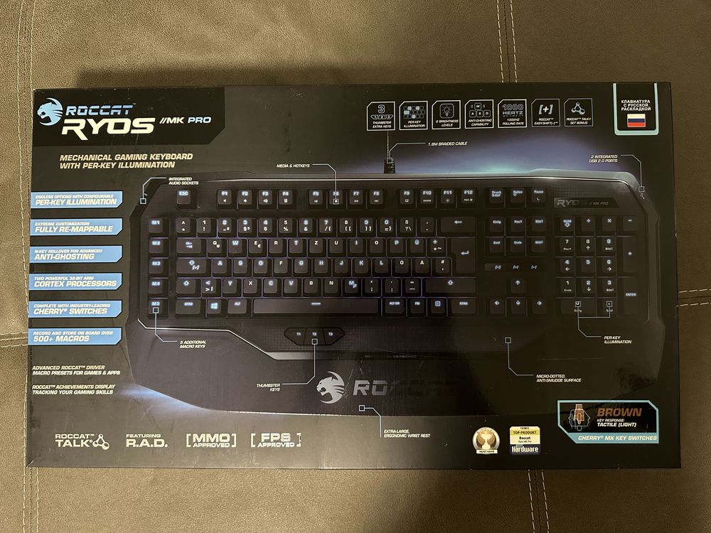 Roccat ryos mk pro клавиатура ТОРГ