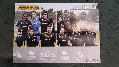 Poster Académica - Vencedor da Taça de Portugal 2011/12