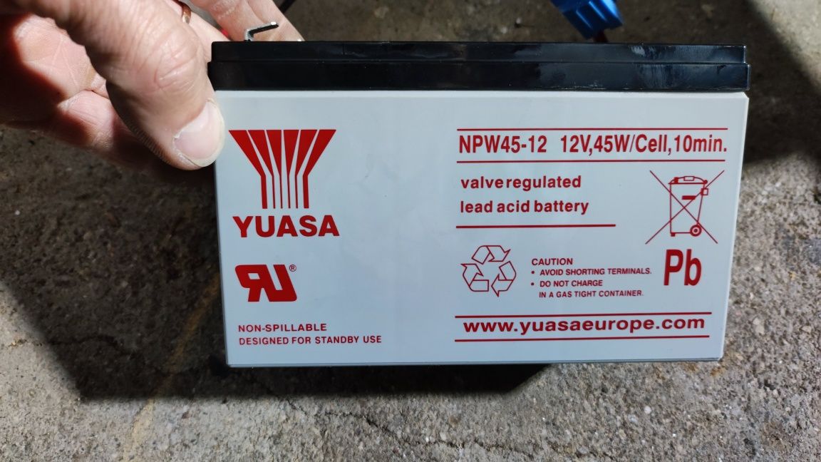 Baterias YUASA NPW45-12V