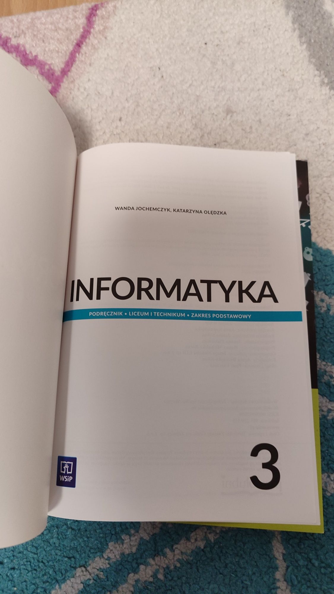Podręcznik do informatyki Informatyka 3 WSiP