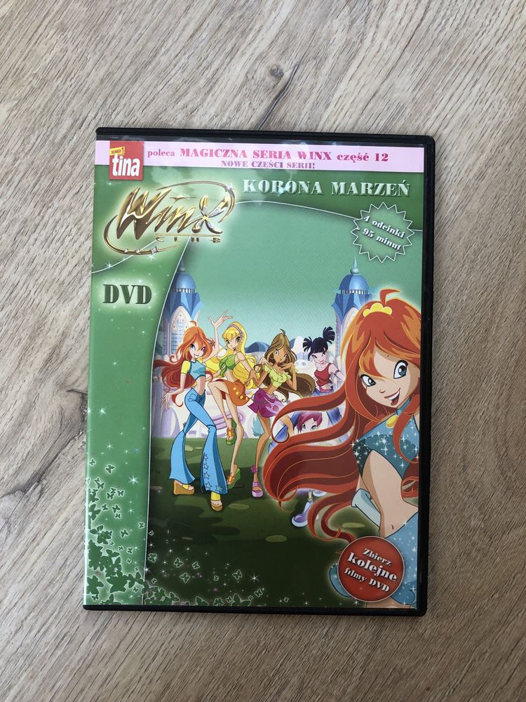 Bajka na płycie DVD CD Winx wróżki