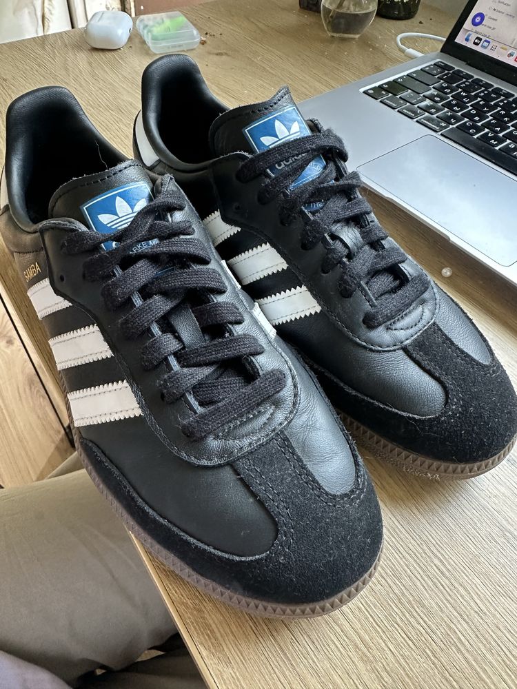 Нові Adidas Samba сорні шкіряні