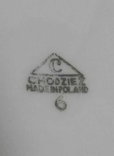 CHODZIEŻ - talerz z motywem GDAŃSK 1968 r.