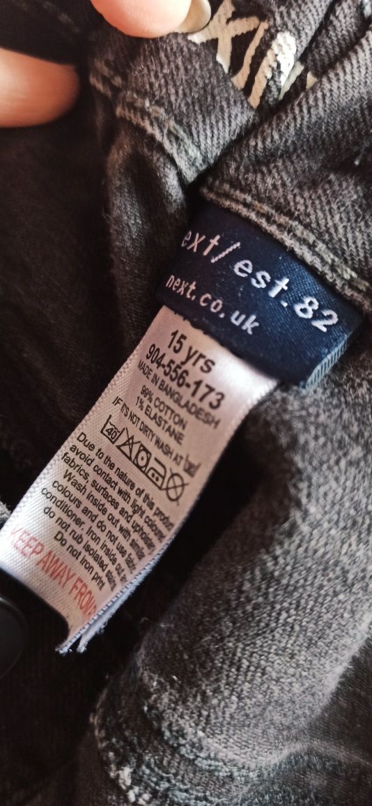 Sg Jeansy chłopięce 164 , 170 dżinsy skinny dla nastolatka 164 , 170