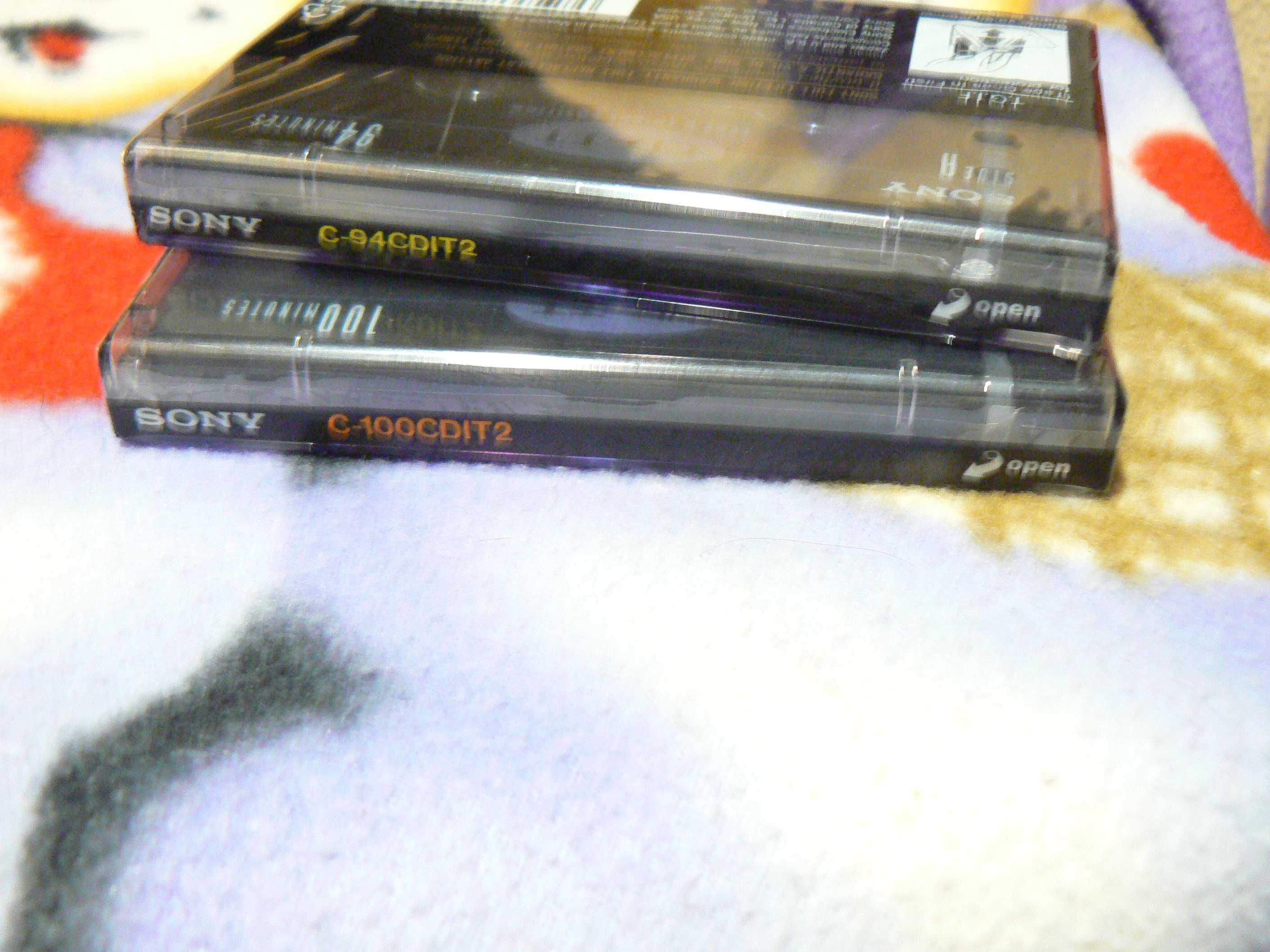 Аудіокасета  Sony CD-IT 94-100хв, хром, тип 2, Японія-Мексика, 2шт