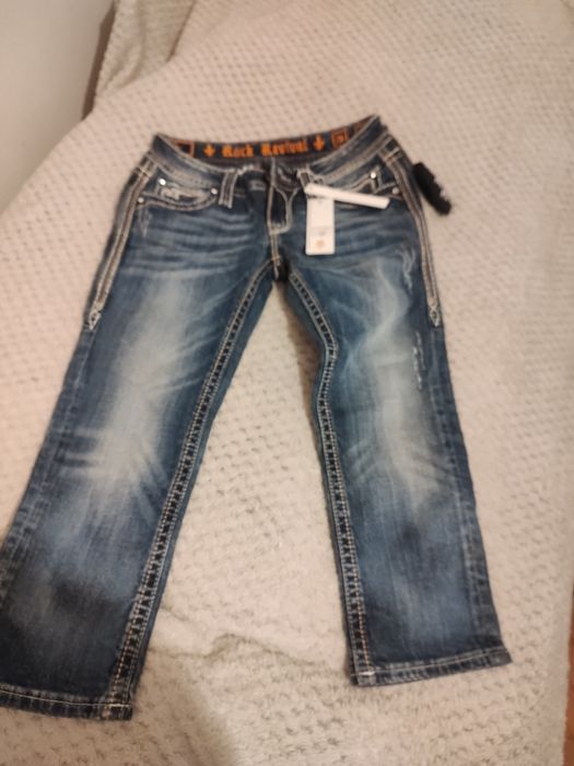 Spodnie jeans damskie