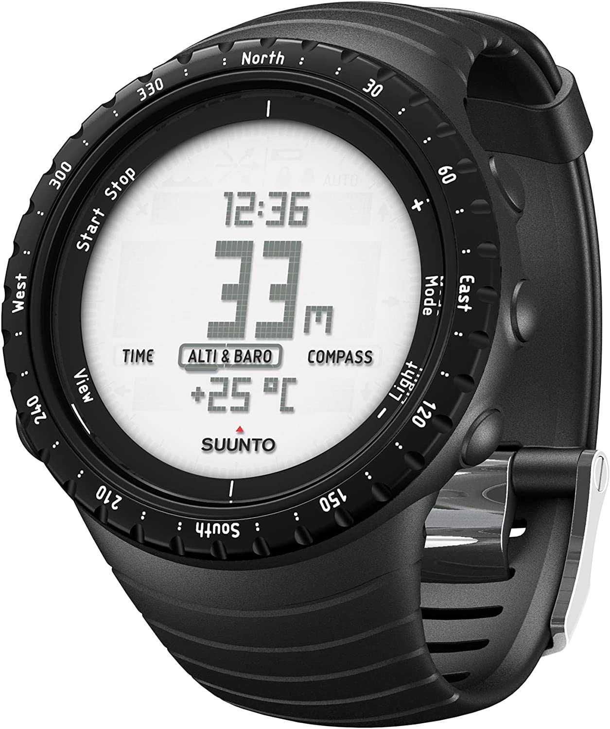 Спортивные часы Suunto Core All Black / Regular Black / Yellow (новые)