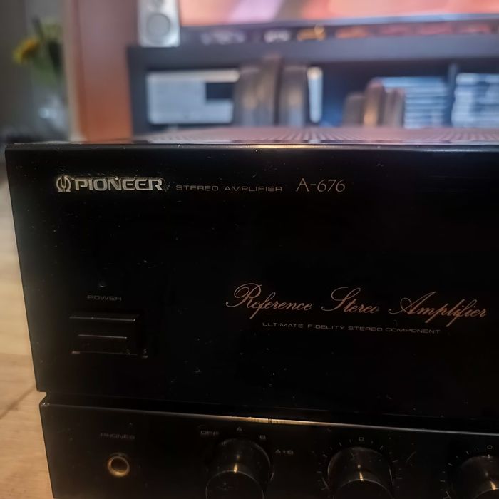 Wzmacniacz Pioneer i korektor Sony