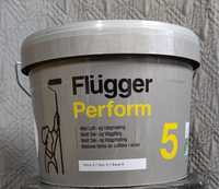 Farba akrylowa ścienna Flügger 10 L S 7500-N Szary Gładki Mat