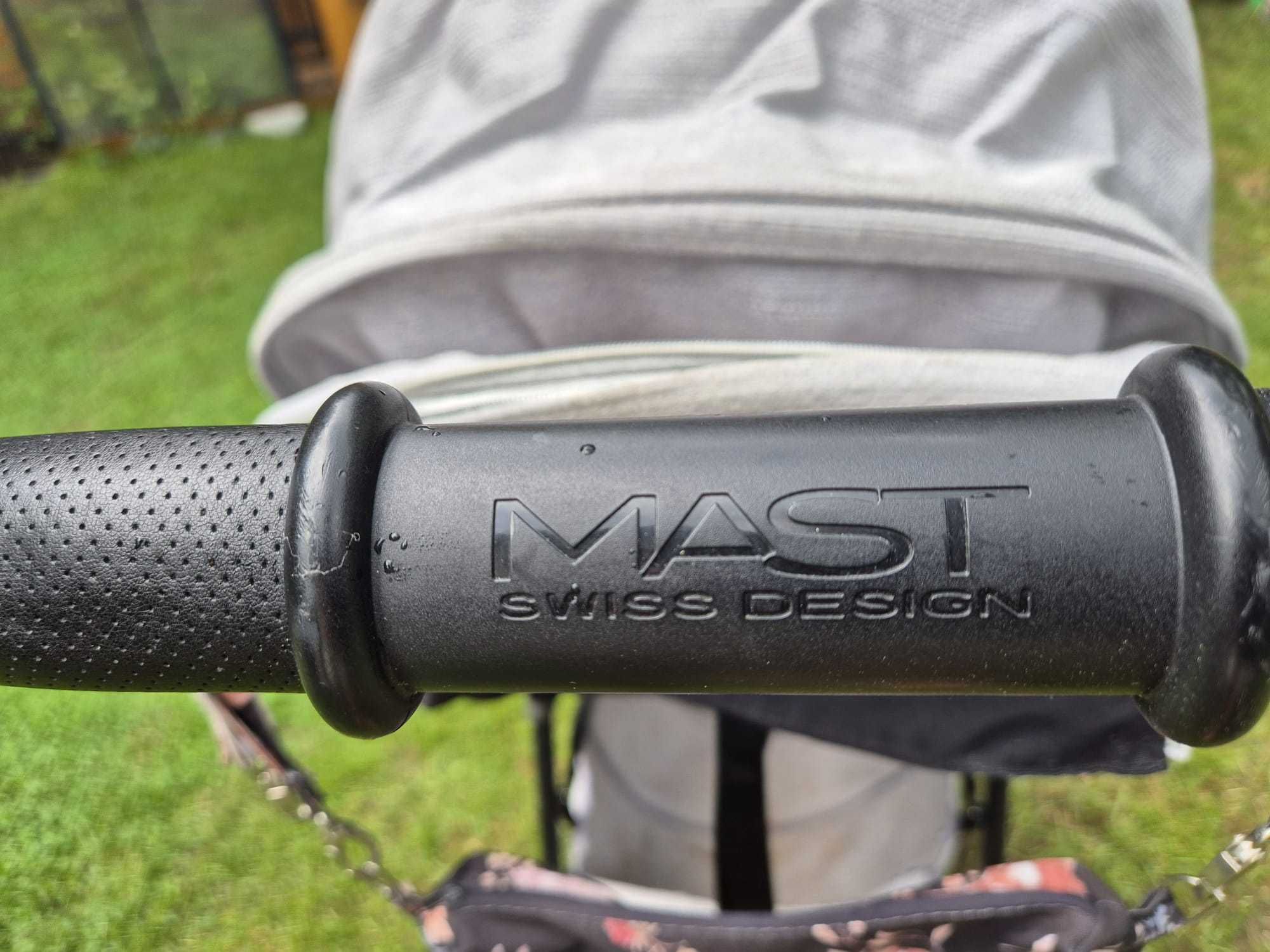 Wózek spacerówka Mast M4 swiss design + dodatki