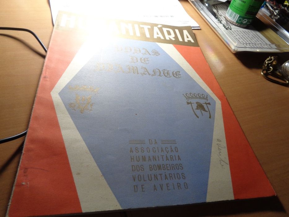 Livro Bombeiros Aveiro 1882.1957 Bodas de Diamante 48 Páginas