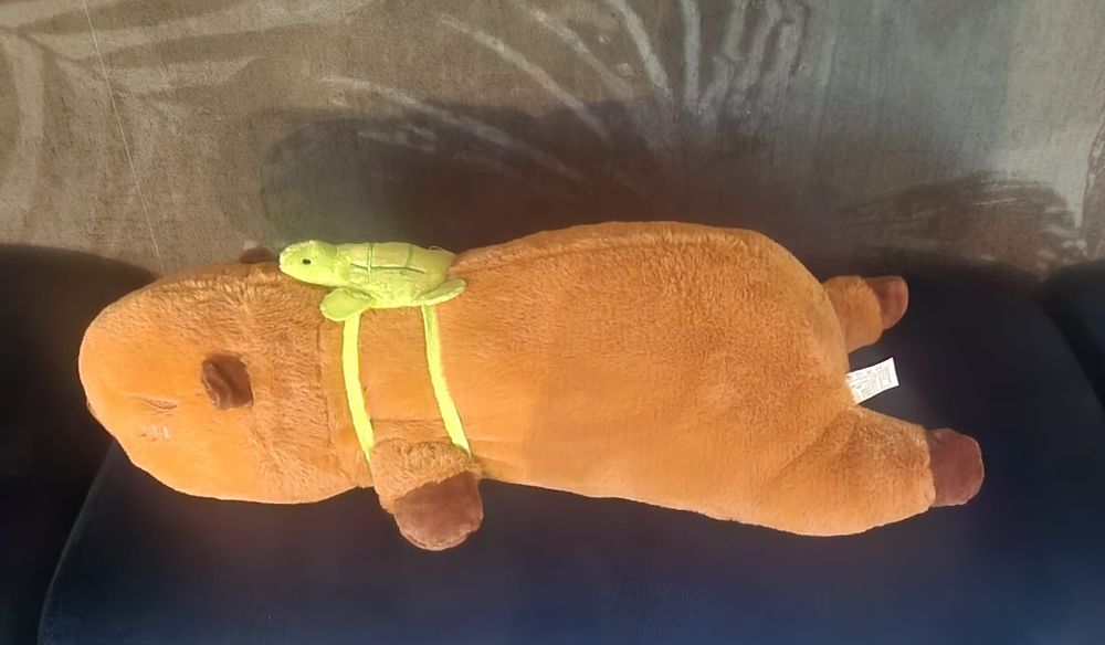 Kapibara z plecakiem 50cm