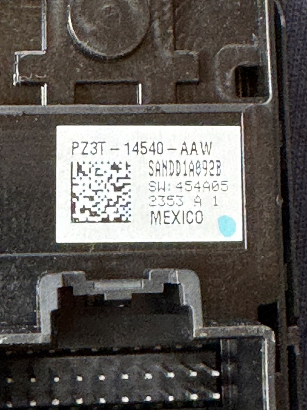 PRZEŁĄCZNIK SZYB LEWY Ford Custom mk2 24r PZ3T-14540-AAW
