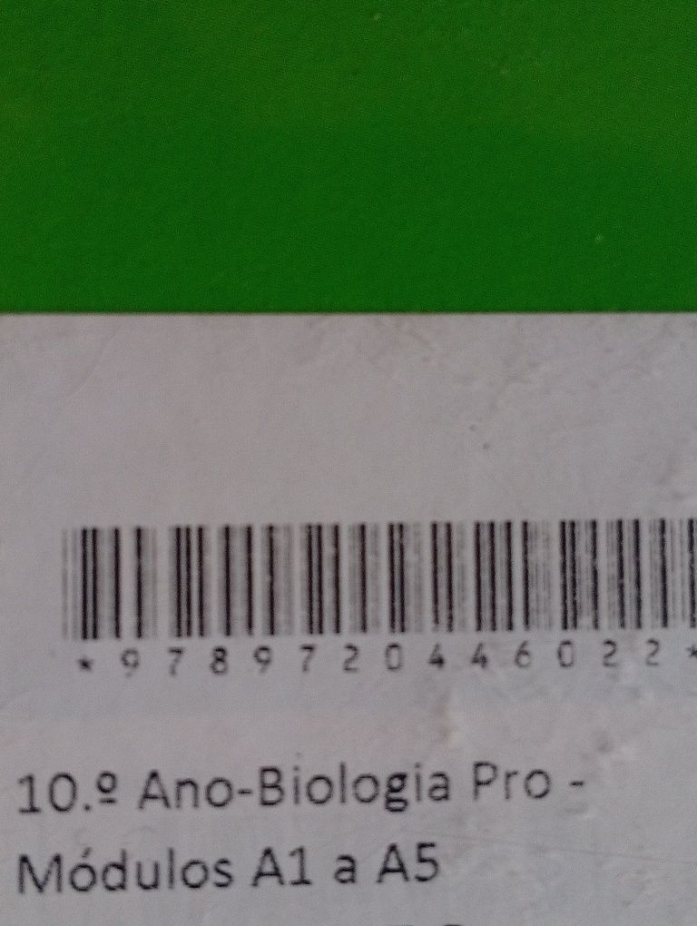 Biologia Pro 10⁰ ano