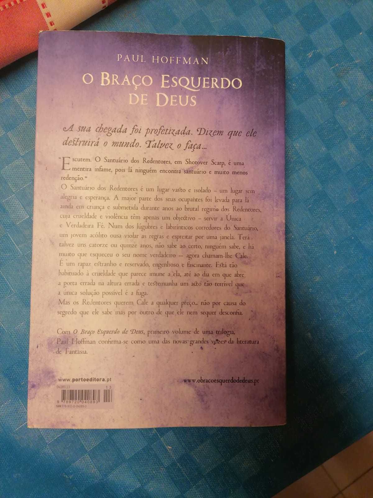 "O Braço Esquerdo de Deus" de Paul Hoffman