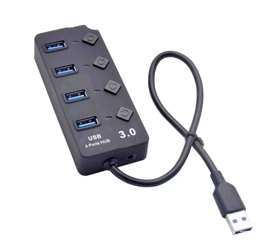 USB разветвитель 4 Port USB Hub 3.0