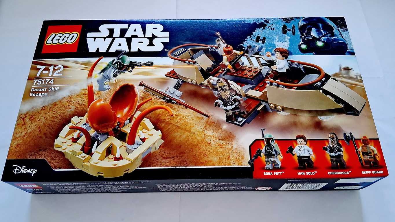 Lego Star Wars 75174 Desert Skiff Escape selado