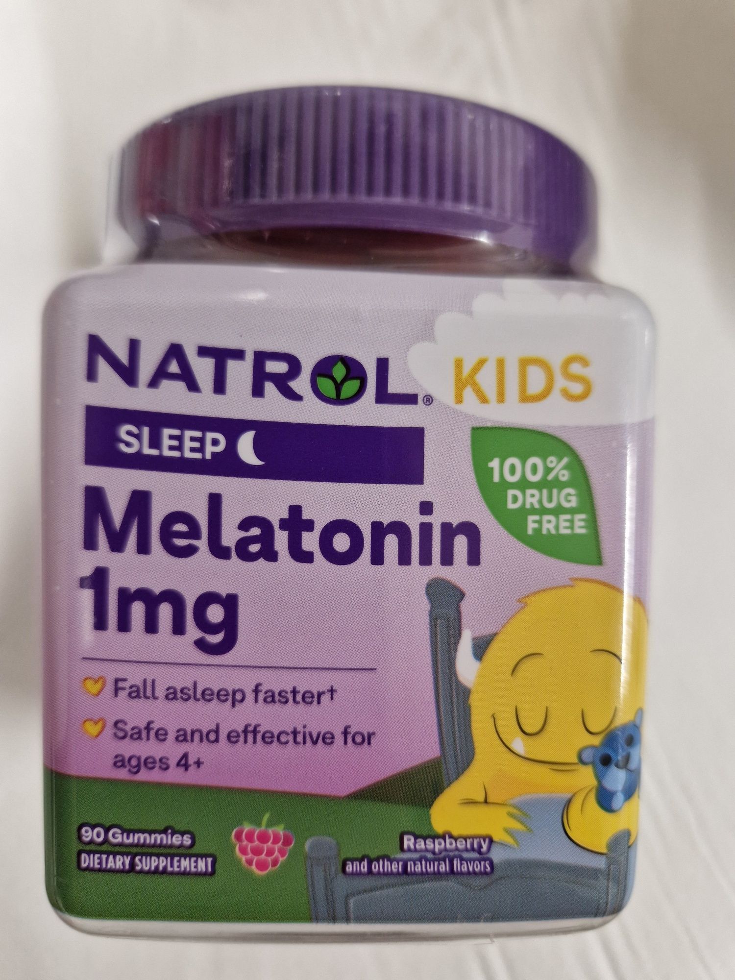 Natrol Kids Melatonin 1 mg, 90 żelek dla dzieci, dobra cena. Polecam!