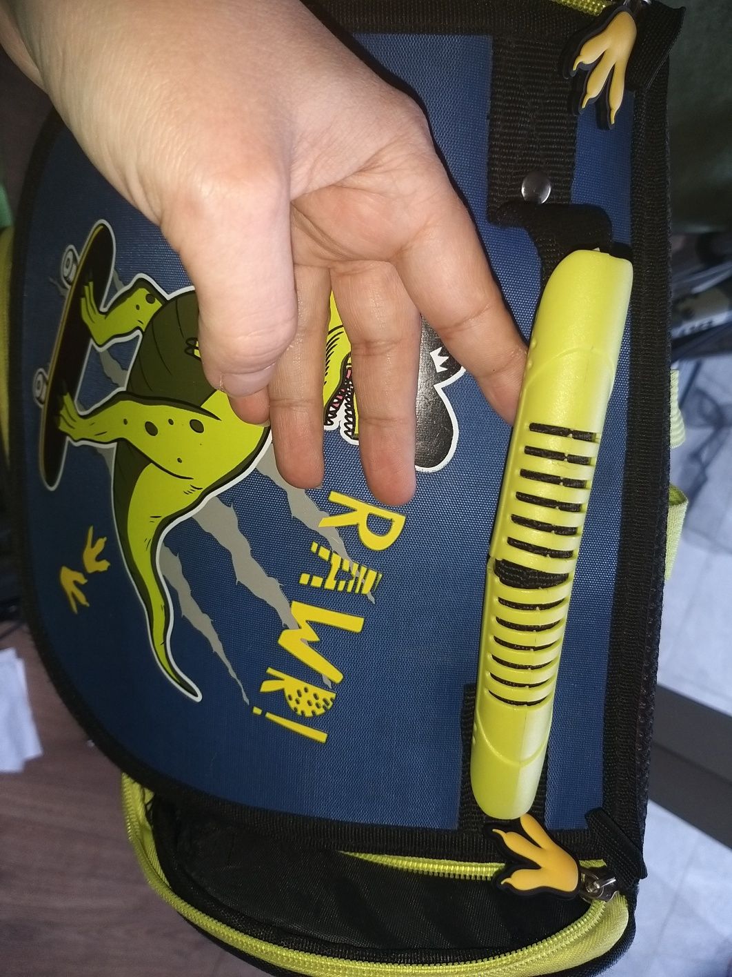 Tornister ergonomic 1-3 Majewski loozz kids T-rex danger Expert dinoza