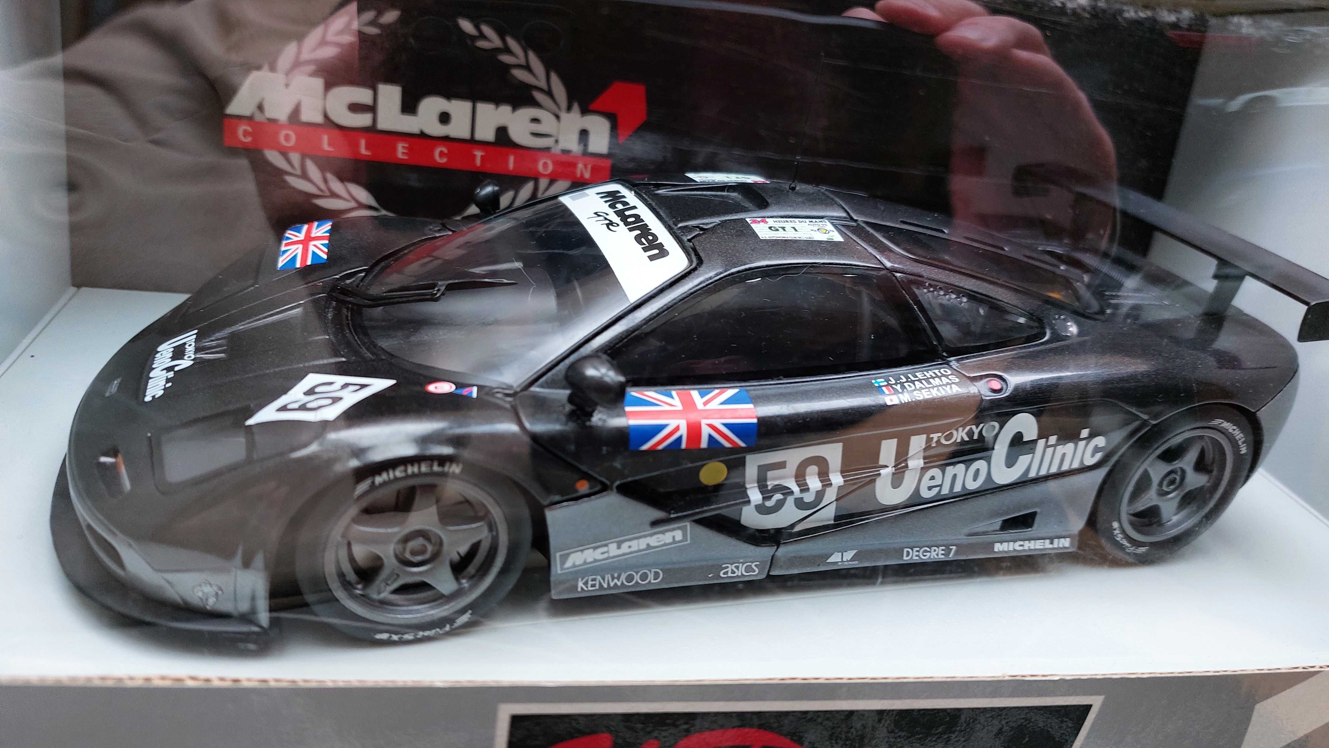 Miniatura McLaren F1 GTR #59 Ueno Clinic 24H LM 1995 UT Models 1:18