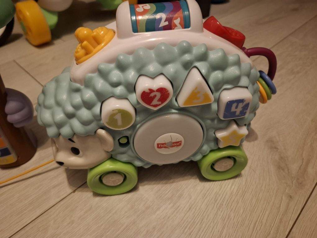 Linkimals fisher price 5 szt. łoś, leniwiec, koala, jeż, paw FISHER