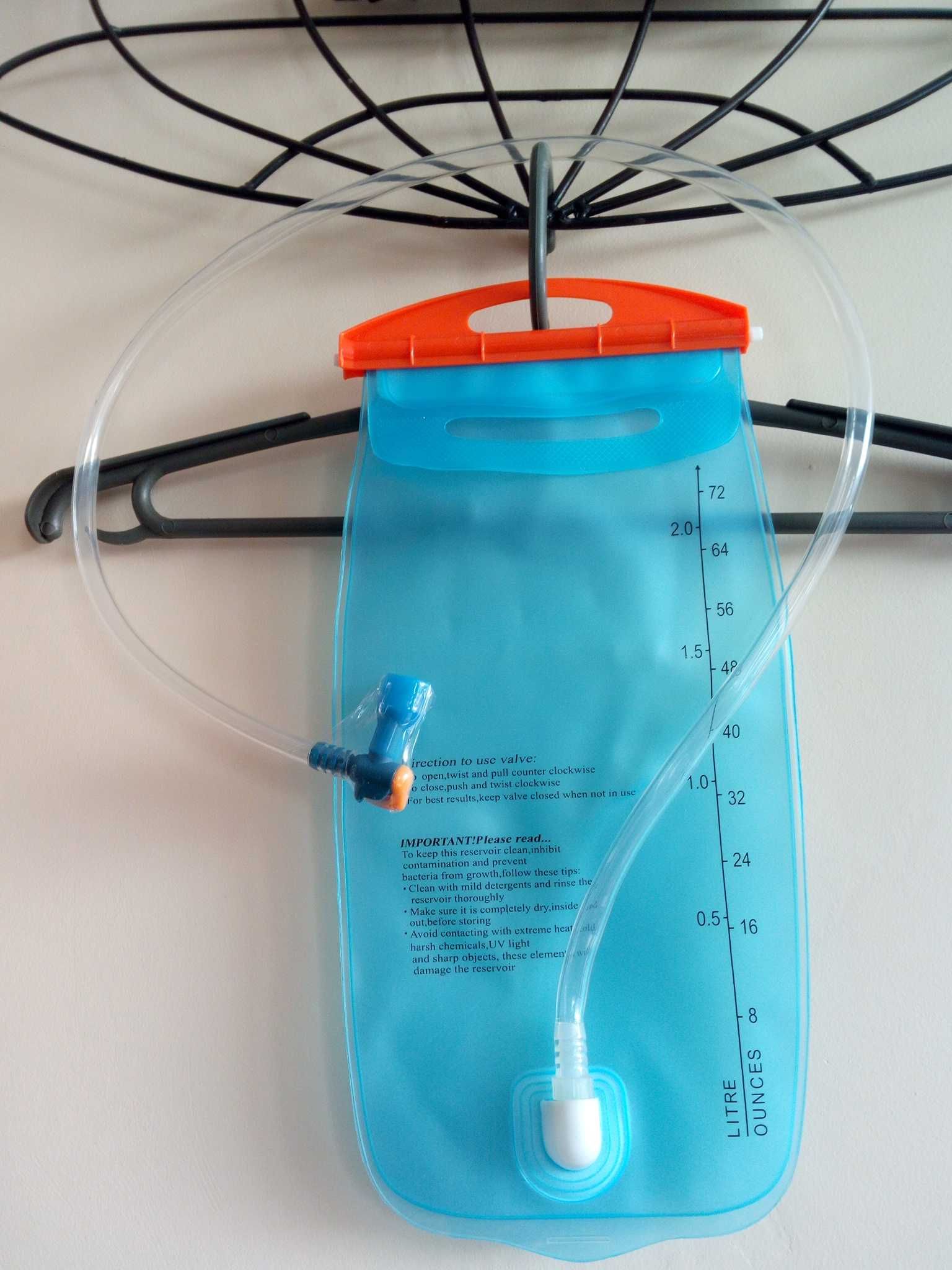 Питьевая система (гидратор) 1.5 литра Hidro с широким горлом