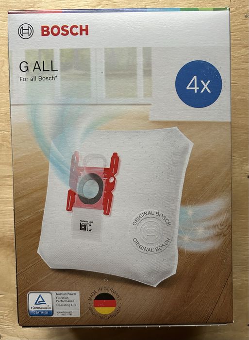 Мешки пылесборники для пылесоса Bosch 4шт. BOSCH BBZ41FGALL