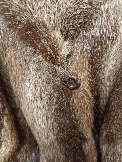 Futro z norek jak nowe