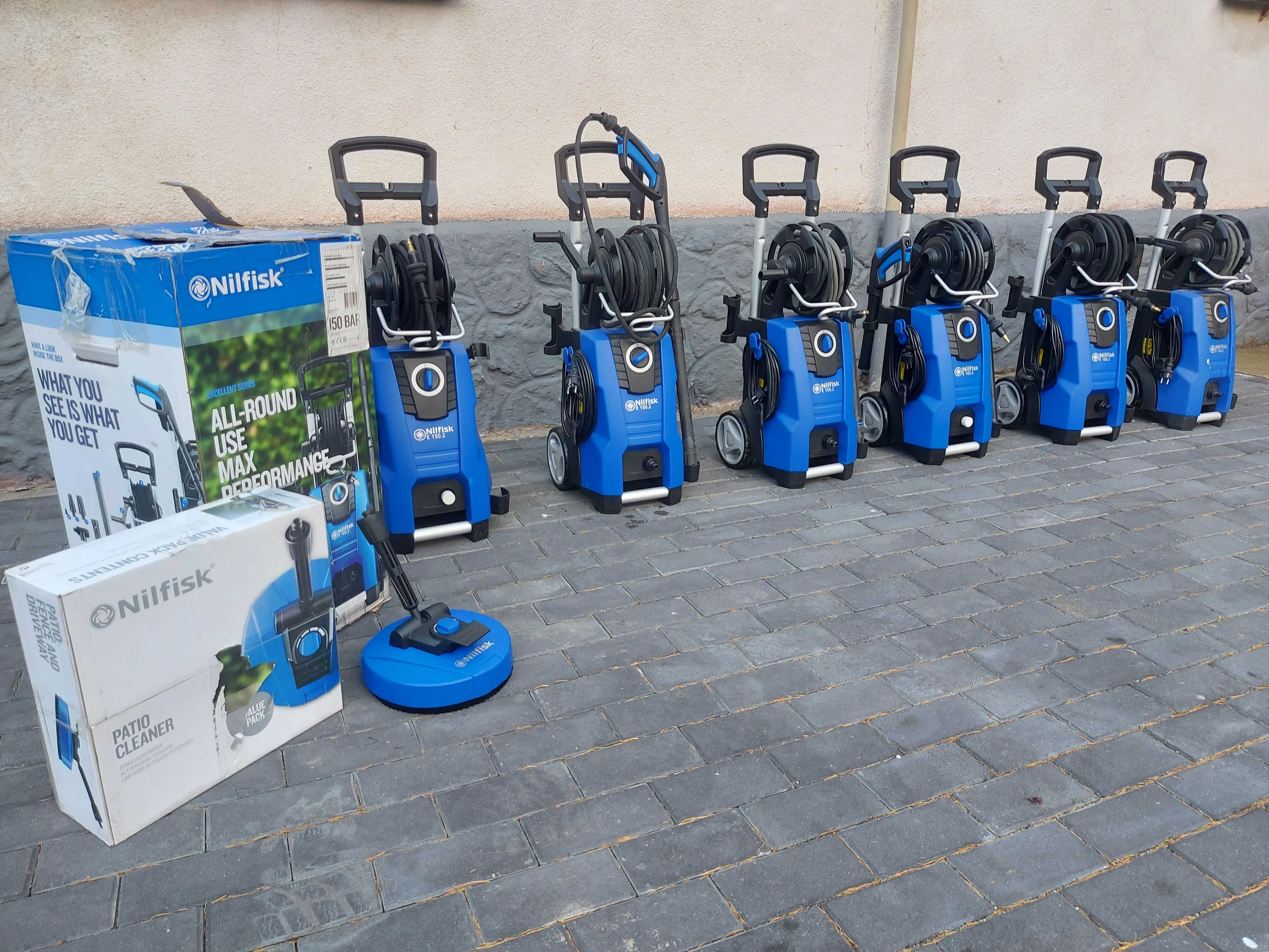 Myjka Ciśnieniowa NILFISK E 150 Komplet ! PATIO/ karcher k5 k7 / stihl