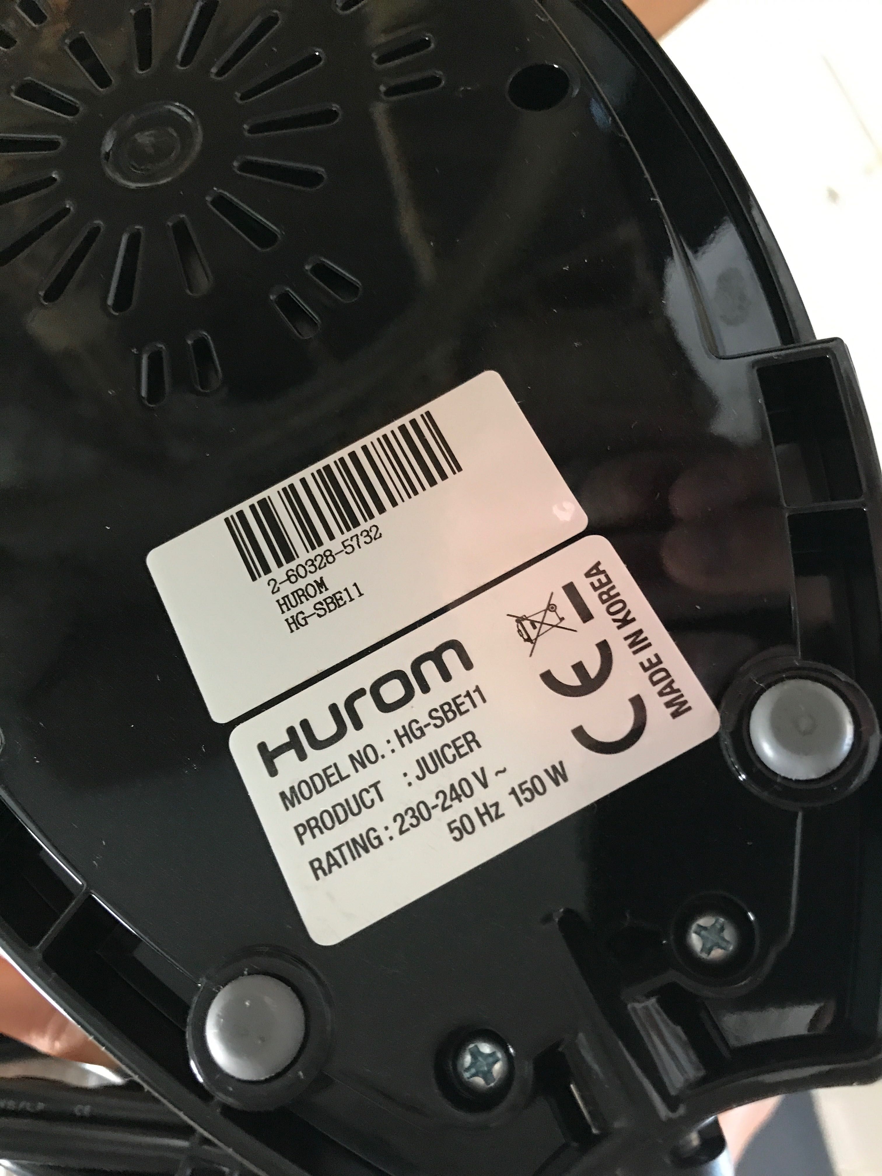 wyciskarka hurom hg-sbe11