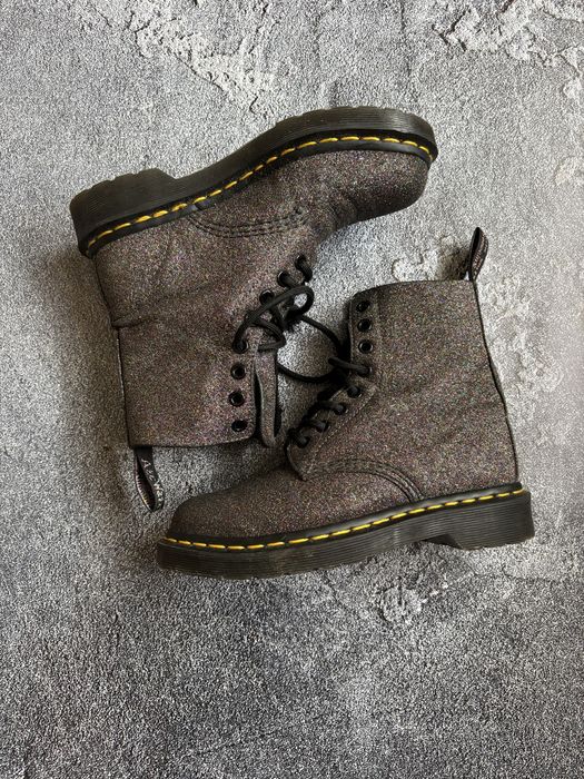 Черевики Dr. Martens 1460 Pascal з блискітками