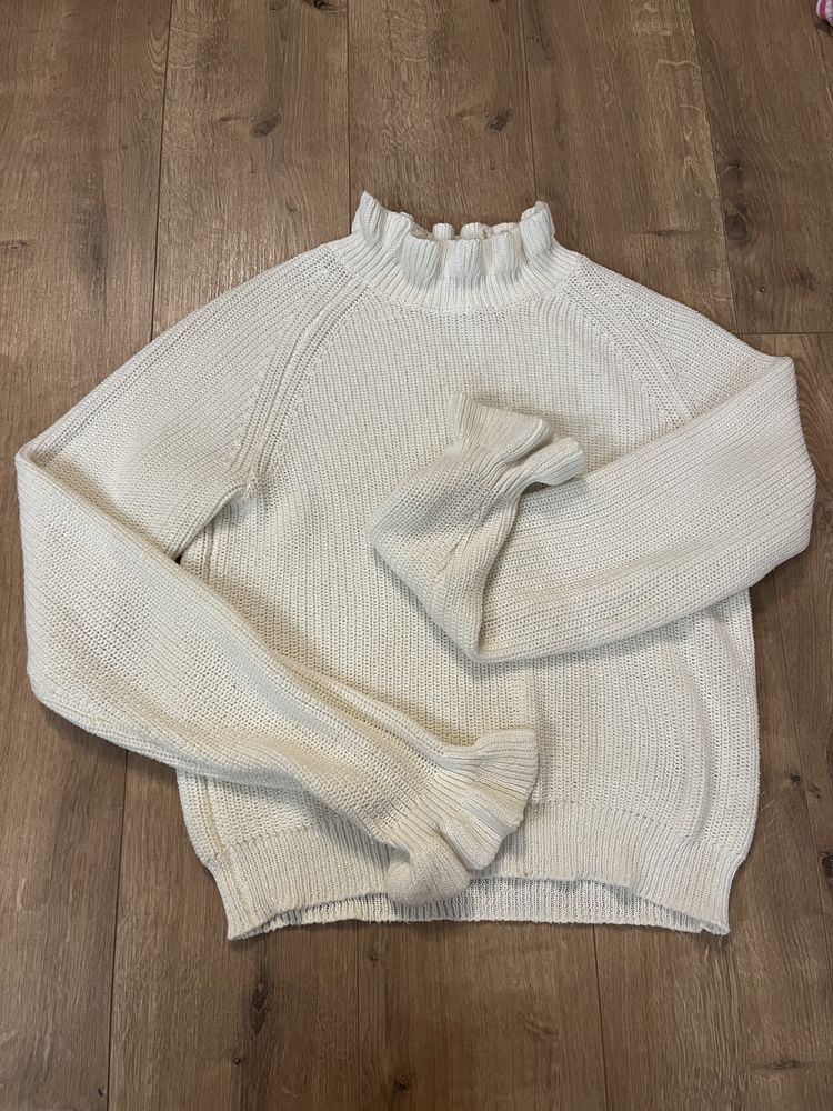 Sweter sweterek biały