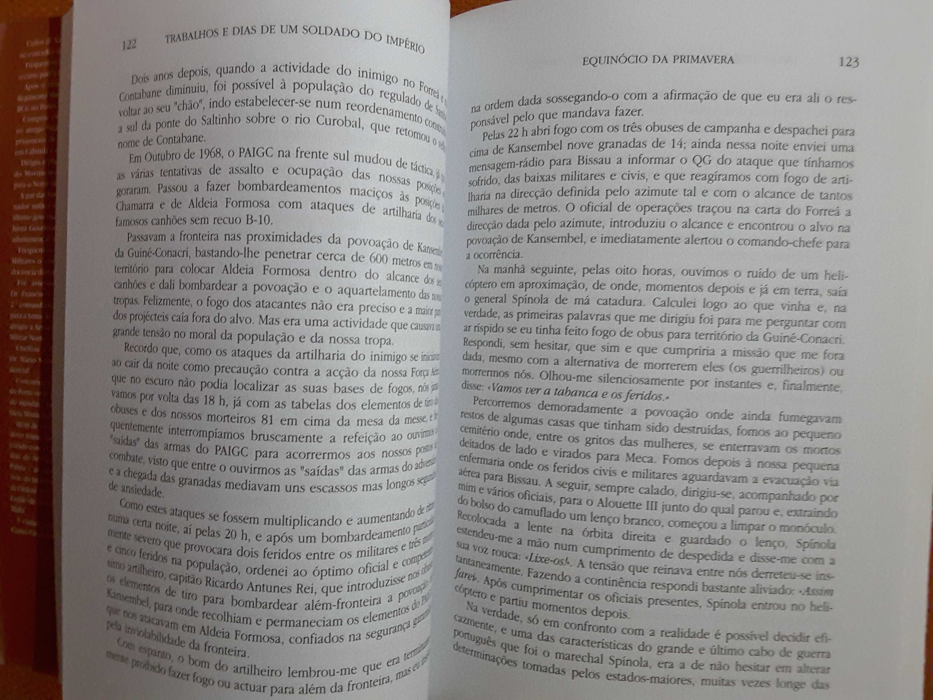 Os Últimos Governadores do Império /Trabalhos de um Soldado do Império