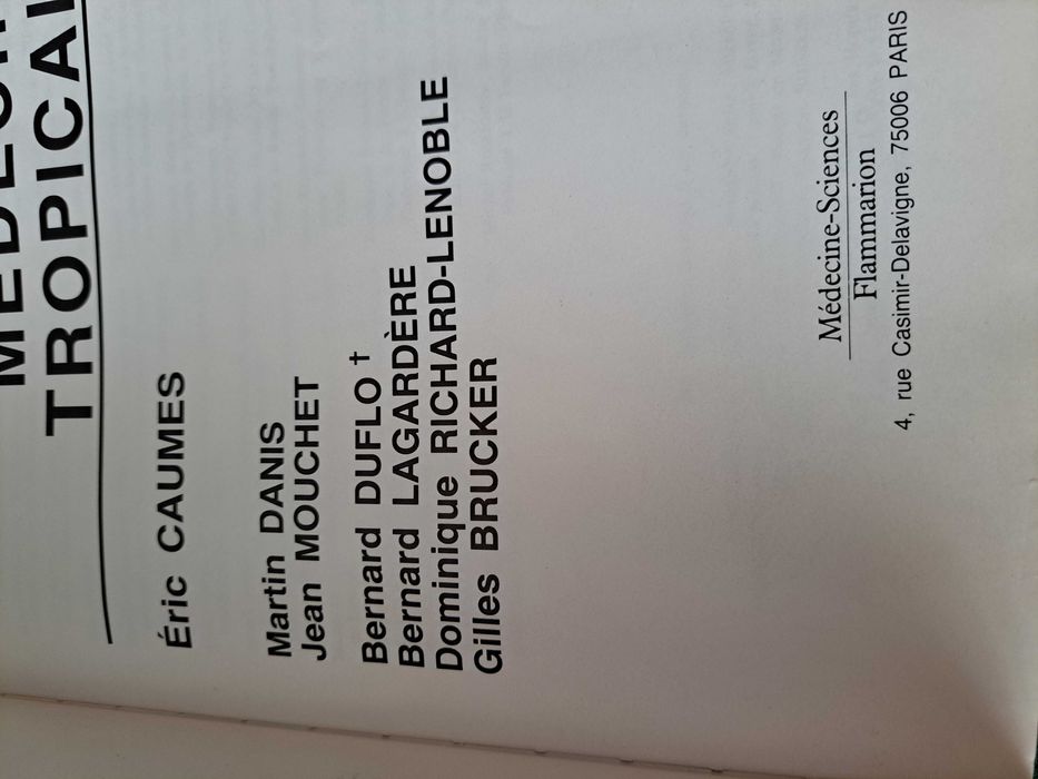 Médecine Tropicale - Marc Gentilini (Medicina)