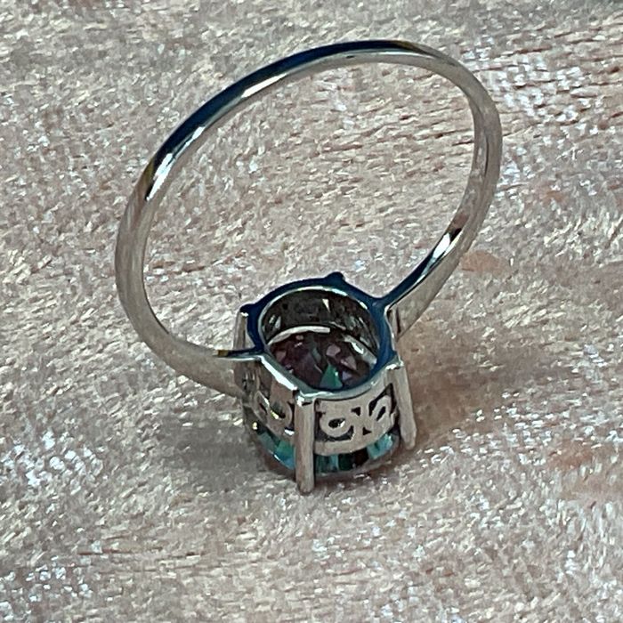 Anel prata 925 medi,17,5 m