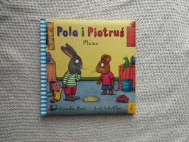 Pola i Piotruś. Plama - książka dla maluszków
