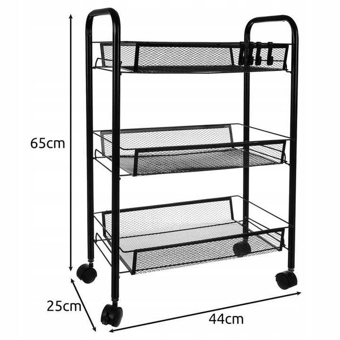 NOWA SZAFKA REGAŁ NA KÓŁKACH wózek kuchenny łązienkowy biurowy *nowy*