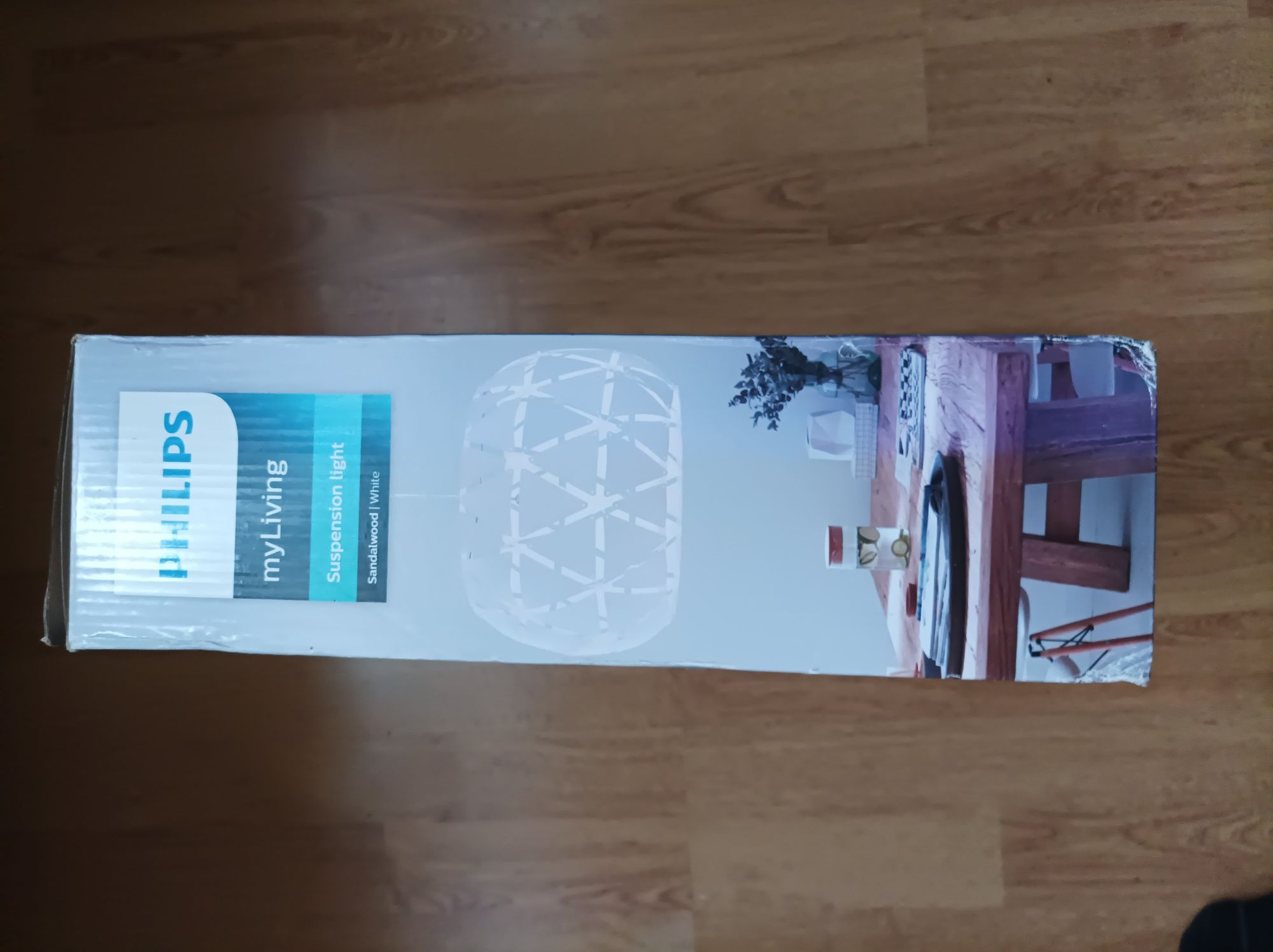 Lampa PHILIPS myLiving Sandalwood biała